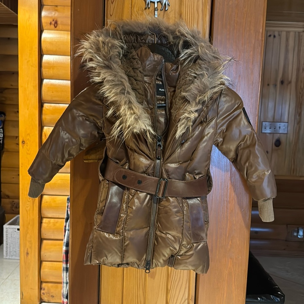 Fancy Rudsak down filled jacket with fur
